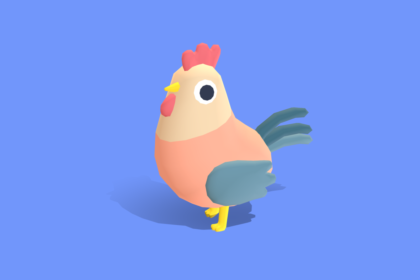 Rooster - Quirky Series | Omabuarts Studio